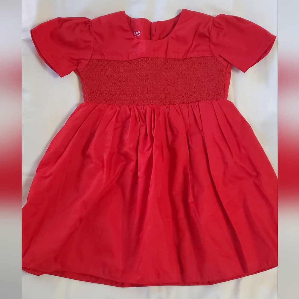 Bella & Emma Baby Red Party Dress